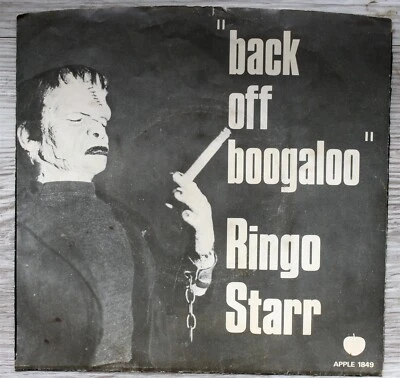 RINGO STARR 45rpm w/Pic Sleeve Back Off Boogaloo b/w Blindman - Imagem 1 de 3