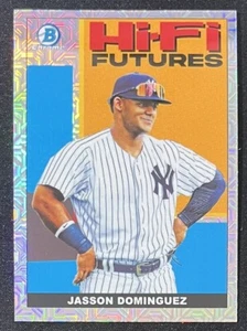 2022 Bowman Chrome Jasson Dominguez Hi-Fi MOJO #HIFI-11 New York Yankees - Picture 1 of 2