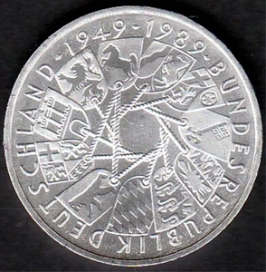10 DM 40 Jahre Bundesrepublik, 1989 - Bild 1 von 2