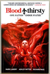 Bloodthirsty One Nation Under Water Graphic Novel - Titan Comics - M Landrey - Imagen 1 de 2