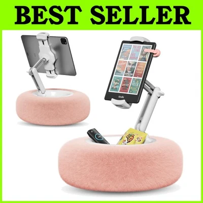 Soporte para Tablet para Cama, Se Adapta a Kindle/Teléfonos de 4.7"-13", Rosa Foto 1 de 4
