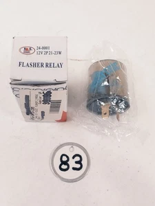 NEW K&S 12.8V/10V Elect. 2 Prong Flasher Relay 10-1395 / Max 25A / 60-120HZ - Picture 1 of 2