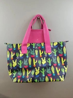 Bolso de Mano Grande DABNEY LEE CACTUS Estampado Colorido con Bolsa Rosa Viaje Tienda Verano Foto 1 de 4