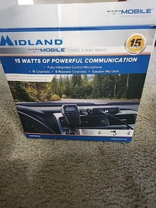 MIDLAND MOCRO MOBILE GMRS 2 WAY RADIO, MXT275 - Zdjęcie 1 z 3
