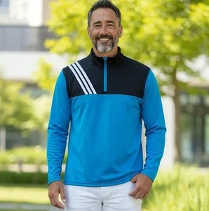 Pbx Pro Tops Pbx Pro sportlicher Langarm-Pullover mit Reißverschluss am Ausschnitt Unisex XLarge - Bild 1 von 9