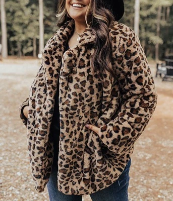 Chaqueta Mujer Estampado Animal Nueva En Bolso Talla 1X Marca Impresiones Boutique Foto 1 de 4