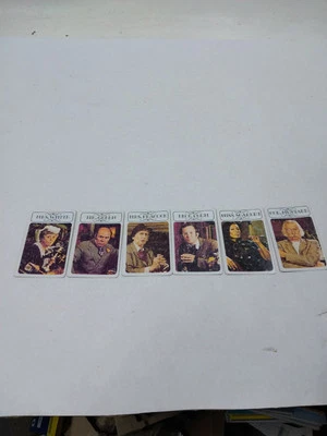 复古 1979 Clue 全套字符/USPECT 卡原版! 免运费 — 第 1/4 张图片