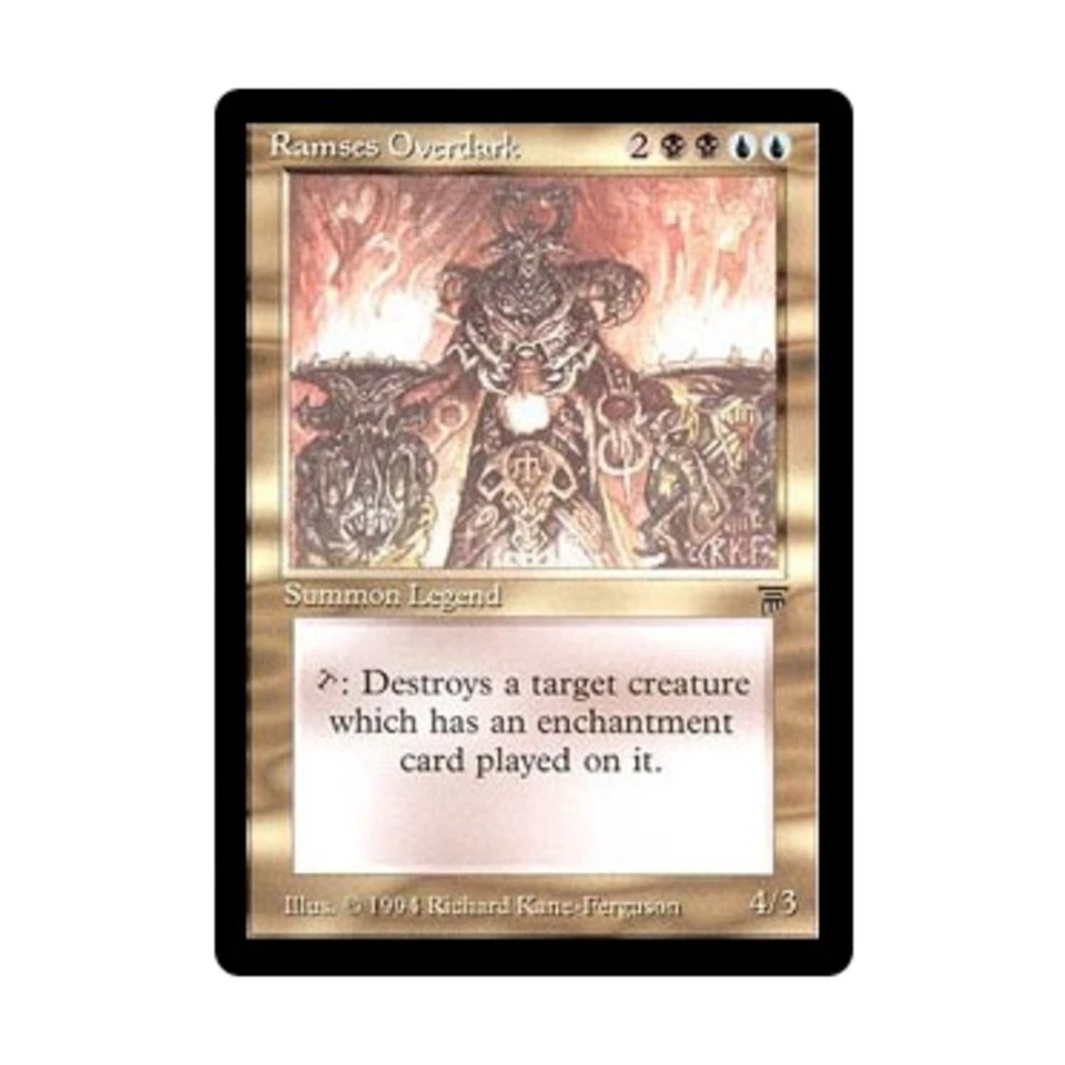 WOTC MtG Legends Ramses Overdark (R) VG+ - Image 1 of 1