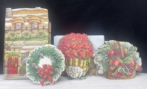 Vintage Carol Wilson Fine Arts All The Drumings 9 Weihnachtskarten gestanzt neu aus altem Lagerbestand - Bild 1 von 24