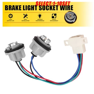 Ajuste Subaru Outback 2000 2001 2002 03 04 soquete de luz de freio e chicote de fios 2-10X - Imagem 1 de 4