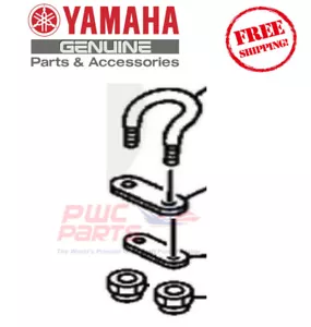 YAMAHA FZS Rear TOW HOOK Kit Can be used on FZR w/ Mod - OEM F2C-U1629-00-00 - Bild 1 von 1