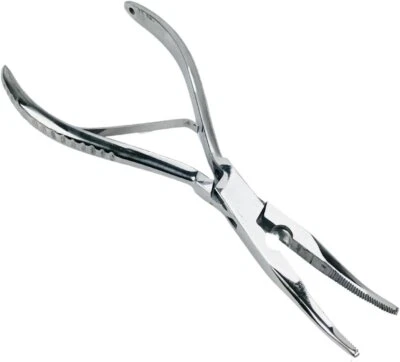 ADROIT Professional Stainless Steel Angled Needle Nose Fishing Pliers | 8 in...