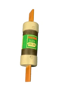 Fusetron FRN-200 Dual Element Fuse 200A 250VAC Class K9 - Picture 1 of 2