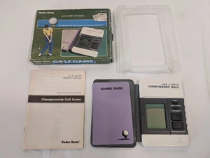 Vintage Radio Shack LCD Computerized Two Player Championship Golf Game Complete - Bild 1 von 11