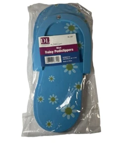 DL Blue Daisy Foam Pedislippers DL-C87 (New) - Picture 1 of 9