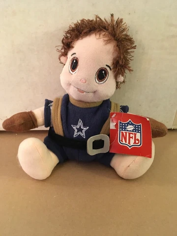 Dallas Cowboys Vintage Style Mascot Trudy 9" Inch Plush New With Tags Cover