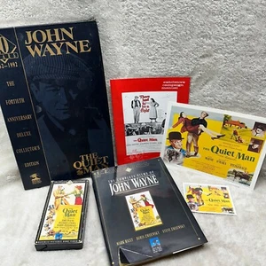 John Wayne-VHS Collector's Gift Tome of Movies - Picture 1 of 16