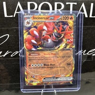 Incineroar ex 034/162 Sv05: Temporal Forces Holo - Image 1 of 2