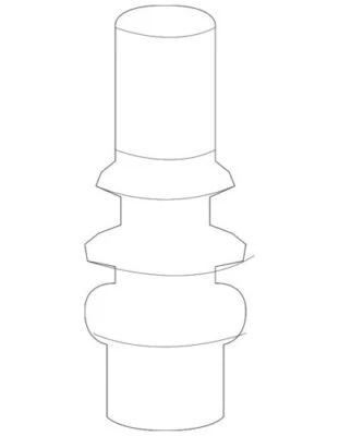 Genuine Ford Crown Victoria Mustang 2004-2014 PCV Valve Assembly 6W7Z-6A666-AA - Image 1 of 2