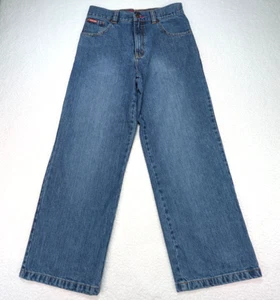 Vintage Y2K ECKO UNLTD. Denim Foundry 1972 Blue Denim Jeans Boys Size 16 - Picture 1 of 12