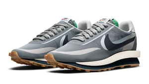 Nike x Sacai x CLOT LDwaffle Cool Gris Oscuro UK 5 5.5 6 W 7.5 8 US DH3114-001 Nuevo - Imagen 1 de 10