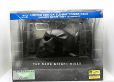 The Dark Knight Rises; Bat Cowl*** Limited Edition Blu-ray/DVD, 2012, Unopened