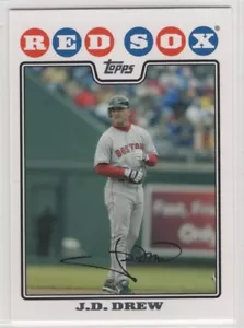 2008 Topps Baseball Boston Red Sox Team Set Series 1 2 and Update - Picture 1 of 1