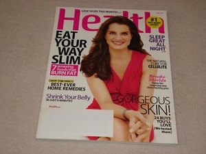 BROOKE SHIELDS June 2009 HEALTH MAGAZINE Home Remedies * Natural Cure Cellulite - Imagen 1 de 2