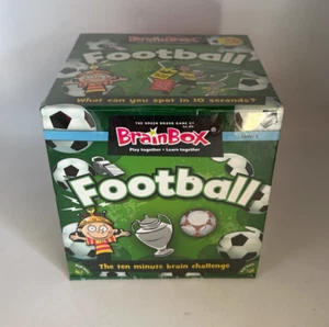 BrainBox Football - Card Trivia Brain Game *NEW SEALED* - Picture 1 of 6