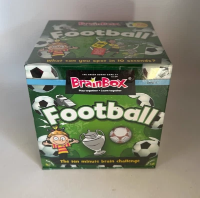 BrainBox Football - Card Trivia Brain Game *NEW SEALED* - Image 1 of 4