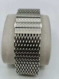 Never Used Shark Mesh Watch Bracelet For Alpina Startimer Heritage GMT Watch  - Picture 1 of 7
