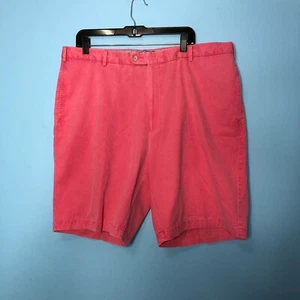 Peter Millar Shorts Mens 40 Pink Pima Cotton Casual Chino Bottoms - Picture 1 of 6
