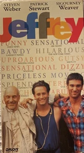 Jeffrey 1995 VHS getestet Patrick Stewart Sigourney Weaver LGBTQ Komödie AIDS Drama - Bild 1 von 2