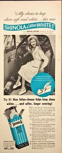 Shinola Lotion Anita Louise Beverly Hills Volunteer Army Canteen Print Ad 1942 - Picture 1 of 6
