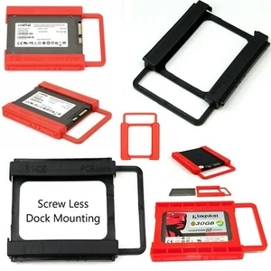 2.5 to 3.5" SSD To HDD Screw Less Dock Mounting Bracket Hard Drive Disk Holder - Afbeelding 1 van 15