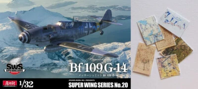 Zoukei-Mura / Bf 109G-14 + Gefechtskarten im Maßstab 1:32 - Bild 1 von 4