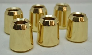 6 massive Messing Kerzenanhänger 7/8" Größe, brandneue Brenner, Topper (6 Stück), - Bild 1 von 8