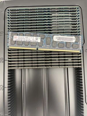 Lot 24pc-HYNIX 8GB 2Rx4 PC3-12800R DDR3-1600 ECC Registered 1.5V RDIMM HMT3 #M07 - Image 1 of 3