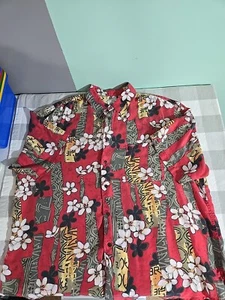 Vintage Roundtree&York 100% Seide Hawaii Hemd XL Blumen Top Cool Urlaub - Bild 1 von 6