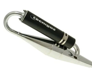 Piaggio Liberty RST 50 2T Tecnigas Next-R Chrome Exhaust - Picture 1 of 1