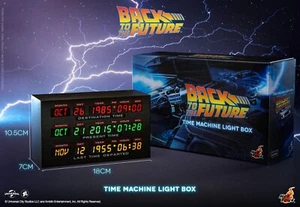 Hot Toys BACK TO THE FUTURE Time Machine Light Box USB Light Box [ IN STOCK ]