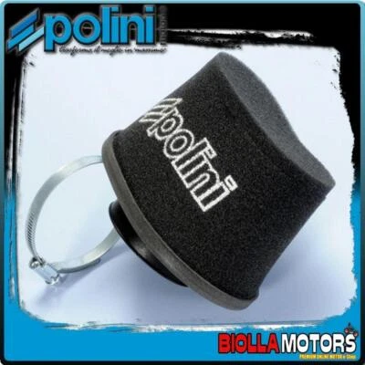 203.0166 FILTRO ARIA POLINI D.60 PIAGGIO ZIP 50 2T SP H2O dal 2001 CONICO - Immagine 1 di 4