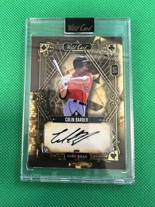 Colin Barber 2024 Wild Card 5 Card Draw Encased Auto 1/1 SSP Astros - Picture 1 of 2