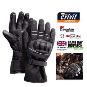 CRIVIT SPORTS Motorcycle Gloves Size M/8 Same Day Dispatch - Picture 1 of 5