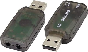 AZNCOS External 5.1 USB Stereo Sound Card USB 2.0 to 3D Audio Sound Card, 2-6pcs - Picture 1 of 7