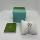 Kate Spade New York MOP Dial White Leather Strap Women's Watch (READ)