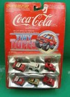 Sealed Vintage 1988 Coca-Cola Tiny Tuffs Die Cast Toy Vehicles