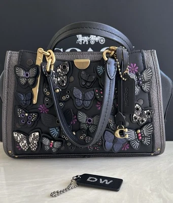 COACH DREAMER WITH BUTTERFLY APPLIQUÉ & SNAKESKIN 72614 - Image 1 of 4