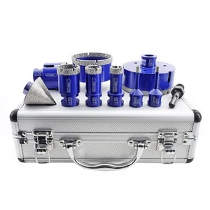 Diamond Tile Drill Bits Set,Porcelain Hole Saw, Cutter for Marble Ceramic Gra... - Picture 1 of 7