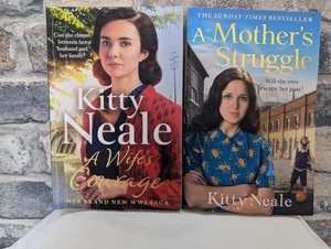 Kitty Neale 2 Paperback Books Bundle Drama Romance  - Imagen 1 de 7